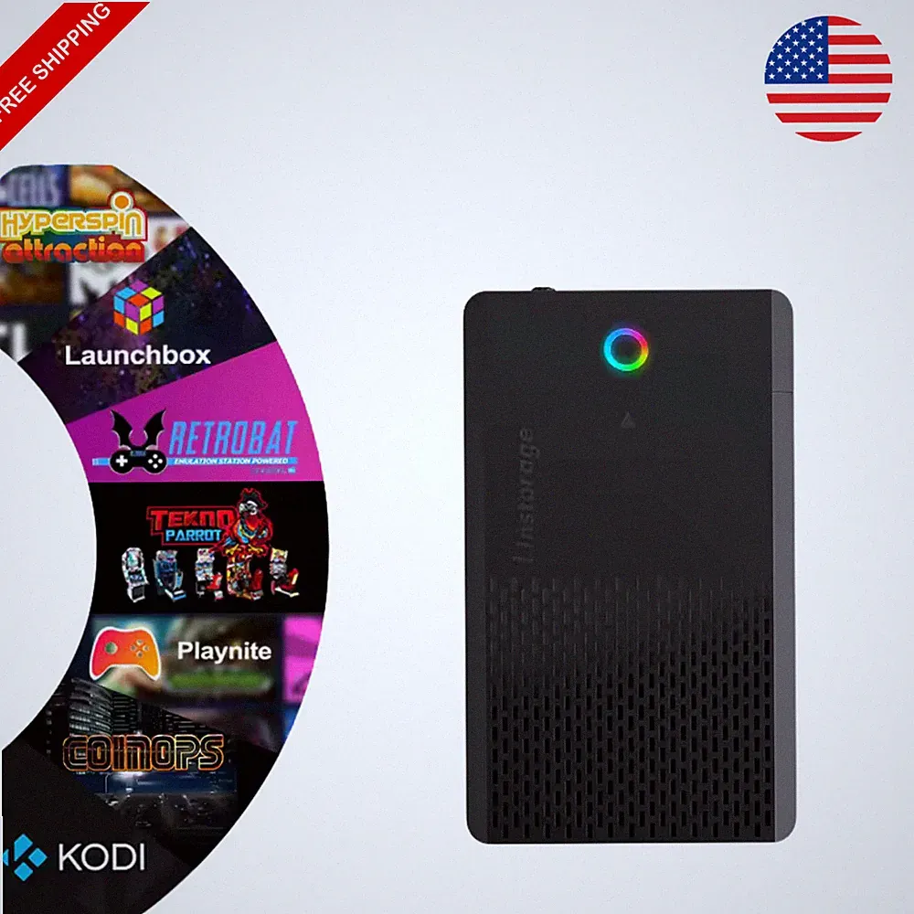 14TB Gaming HDD 98K+ Retro Games Hyperspin Launchbox RetroBat for PS5 PS4 PC