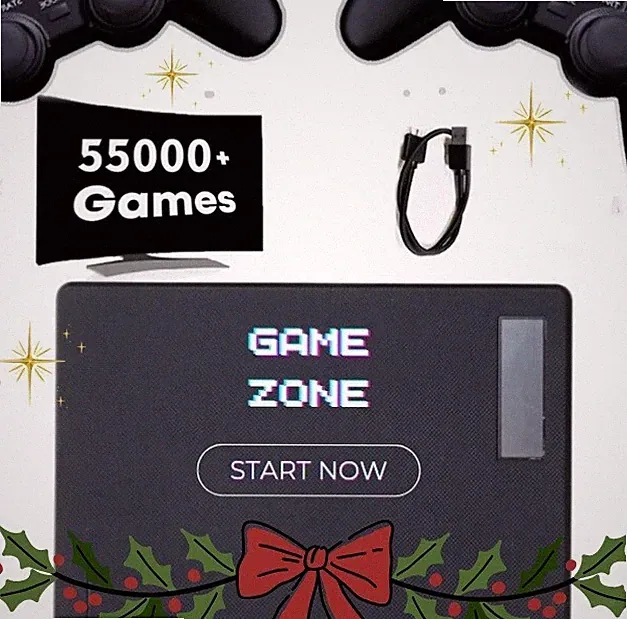 500GB 50000+ Games Retro Disk HDD Plug for 100+ Emulators Portable Hard